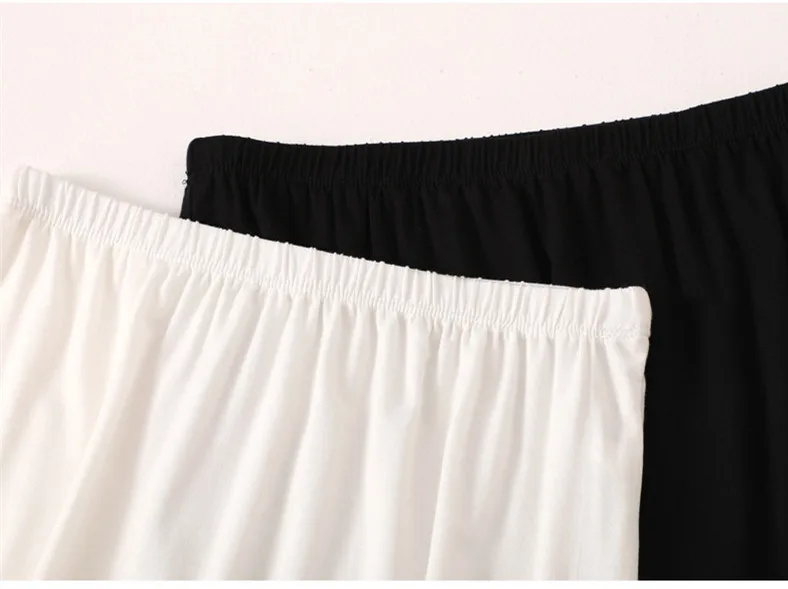 Hot Sale Summer Women Sexy Modal Skirt Ladies Long and Short Underdress Women Casual Half Slips