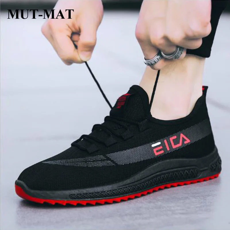 2019 جديد تصميم أسود السببية الرجال رياضية Flyknit تنفس الرجال التنكيت الأزياء والأحذية عدم الانزلاق مسننة وحيد الذكور الأحذية 2019 جديد تصميم أسود السببية الرجال رياضية Flyknit تنفس الرجال التنكيت الأزياء والأحذية عدم الانزلاق مسننة وحيد الذكور الأحذية