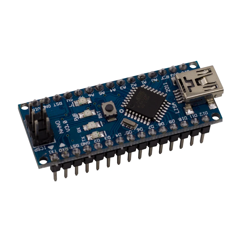 Мини-usb Nano V3.0 ATMEGA328P модуль CH340G 5V 16M плата микроконтроллера для Arduino nano