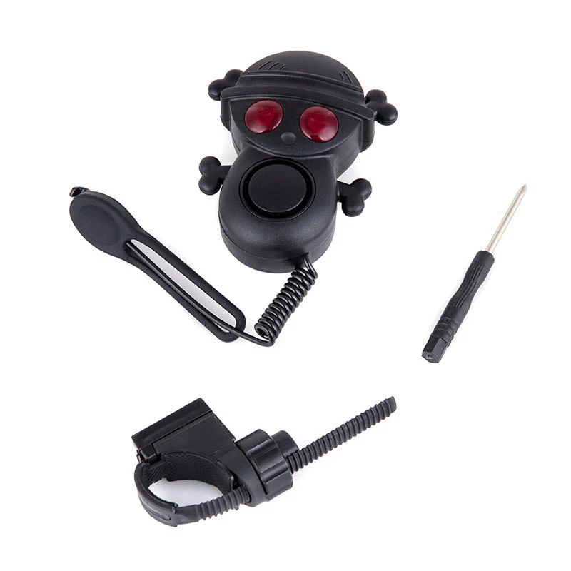 2 in 1 Bicycle Bell Bike Light 120db MTB Road Bike Front Handlebar Electronic Horn Waterproof Cycling Warning Light Lamp PA0118 (3)