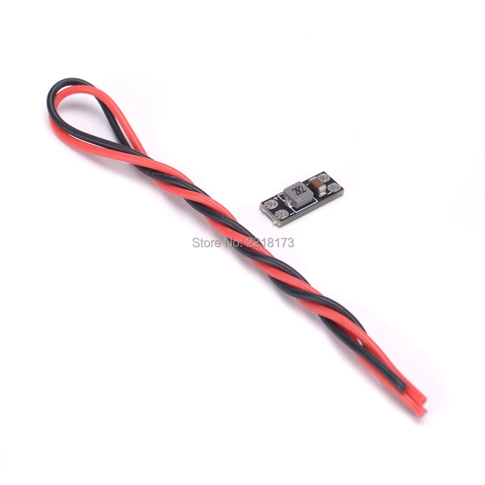 

LC Filter Module DC Power Video Signal Wave Filter 1S-6S with 20cm 24 AWG cable For FPV System RC Drone Spare Parts Accessories