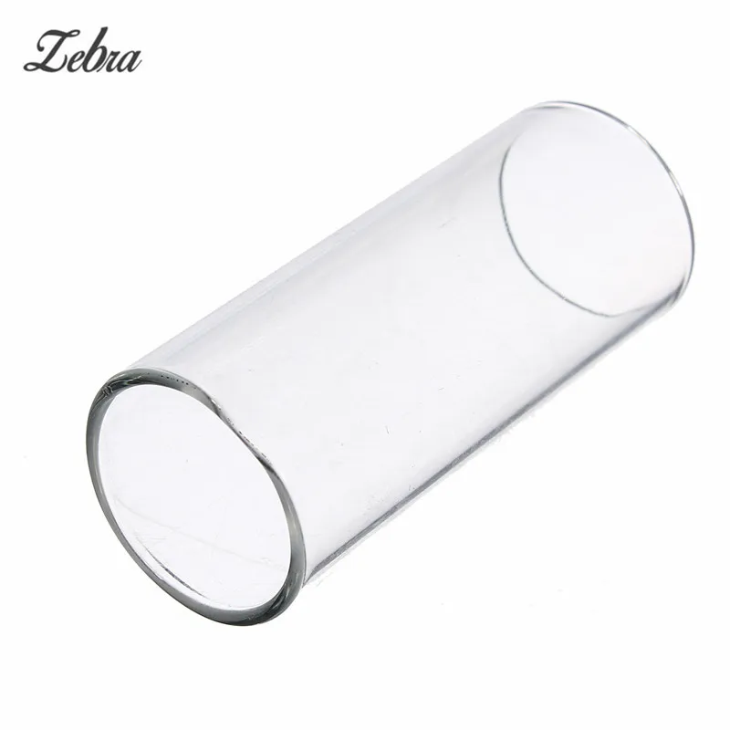 Zebra 60mm x 22mm Guitar Glass Slide Guitar Finger Sliders Electric