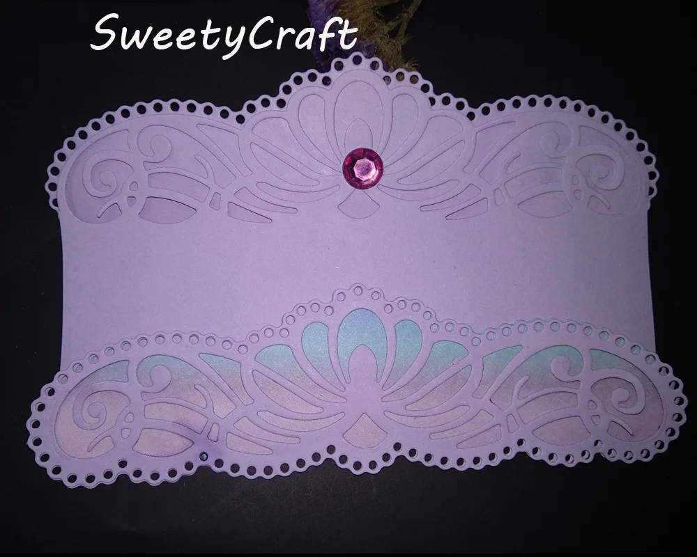 Lace Border Dies Flower 1
