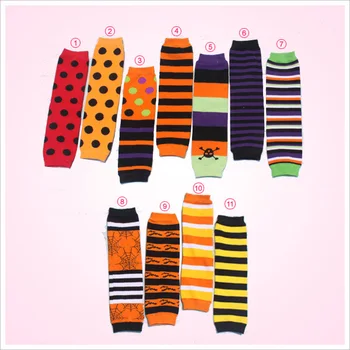 

baby 11 styles leg warmers children cotton The stripes dot baby leg warmer socks adult arm warmers 12pairs/lot