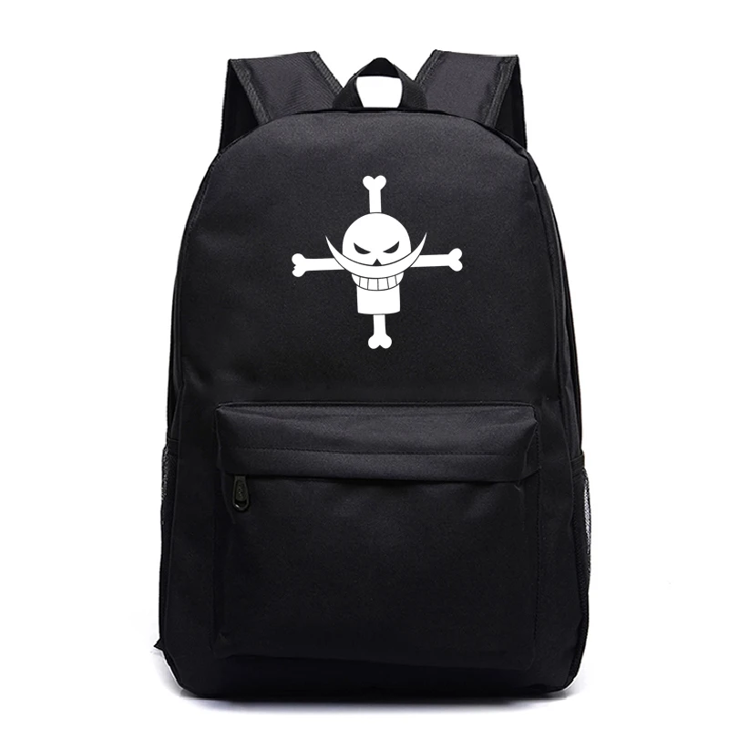 

One Piece Backpack Japanese Anime Skull Backpack Boys Girls School Bags Children Travel Backpack Galaxy Backpack