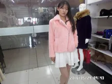2016 mink fur coat fundraising long sleeves