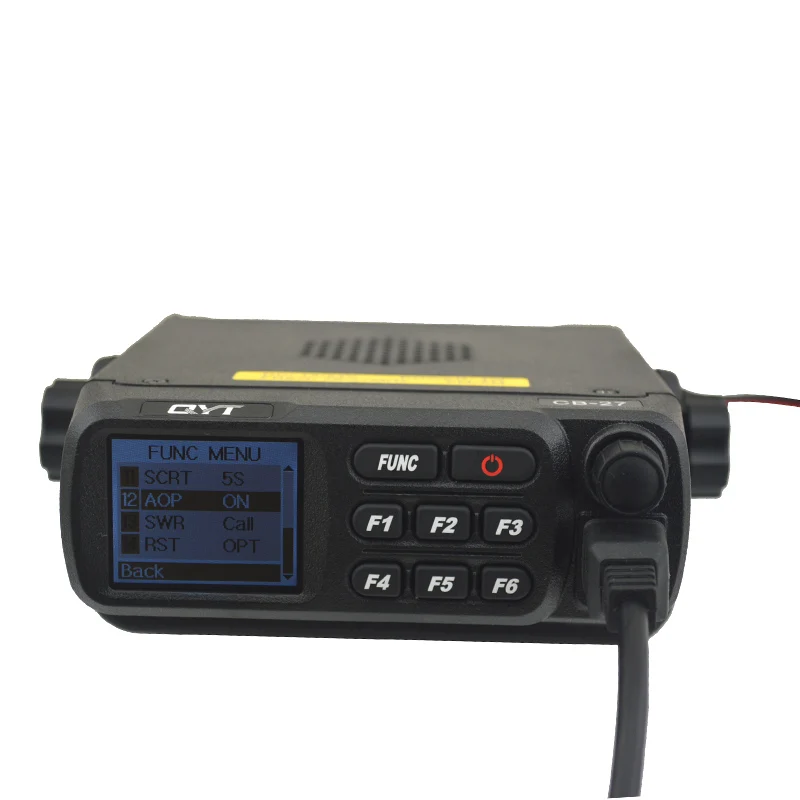 Мобильный трансивер QYT CB 27 Φ AM/FM 12/24 4 Вт 26 965 405 МГц CITIZEN BAND|mobile transceiver|am transceivercb mobil |