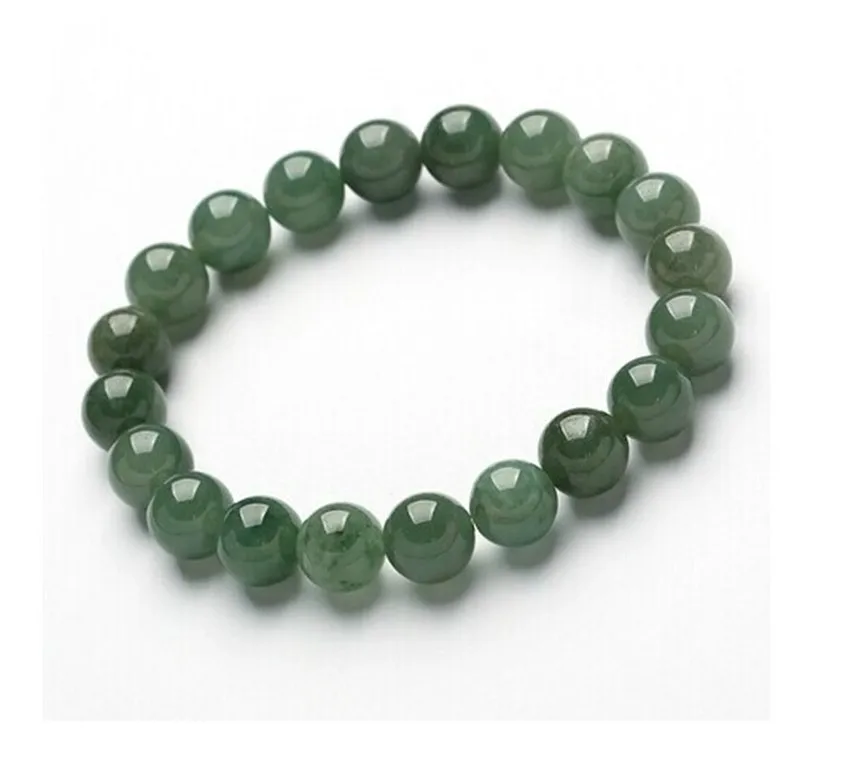 

stone bracelet wholesale natural Yang green with widened bracelet string/can scale