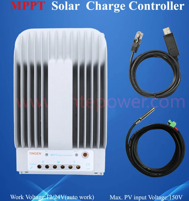 

Advanced maximum power point tracking 12v 24v auto work Tracer3215BN mppt solar controller