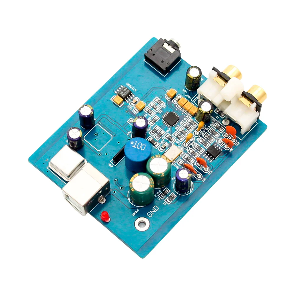 AIYIMA SA9023 + ES9018K2M USB ЦАП аудиоустройство декодер доска Support33K 44 1 к 48 88 2 96 частота