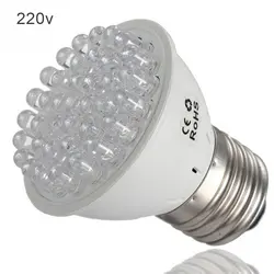 E27 38LED 1,9 W 220 V красные, синие завод расти свет лампы домашний сад комнатный гидропонный лампа ЕС/США штекер