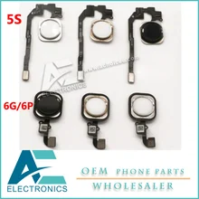 Для iPhone6 5S 6 P 6 плюс дома пальцем Сенсор ключа шлейф Модуль ПРОСТО кнопка только нет функции аксессуар Связки