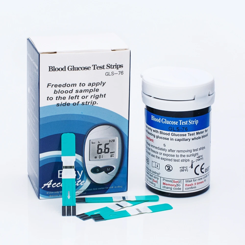 

Yongrow Blood Glucose Test Strips 25Pcs For Blood Glucose Meter (Only Test Strips)