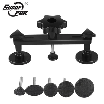 

PDR Tools Dent Pulling Bridge Tool For Repair Car 6pcs Suction Cups Tool Kit For Car Dent Repair Auto Puller Bridge Hand Tools