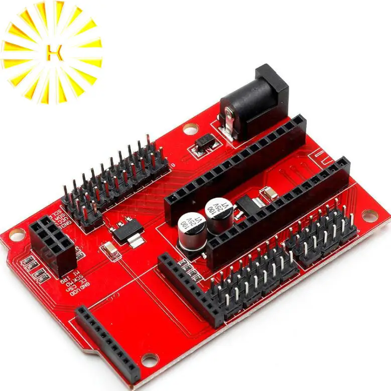 Плата расширения беспроводного датчика Nano 328P IO для XBEE И NRF24L01 комплект сделай сам |
