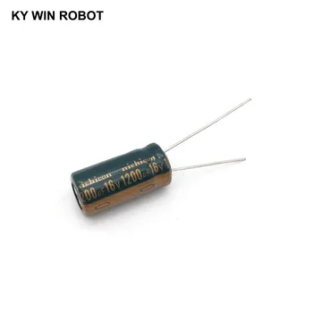 

10 pcs Aluminum electrolytic capacitor 1200 uF 16 V 10 * 20 mm frekuensi tinggi Radial Electrolytic kapasitor