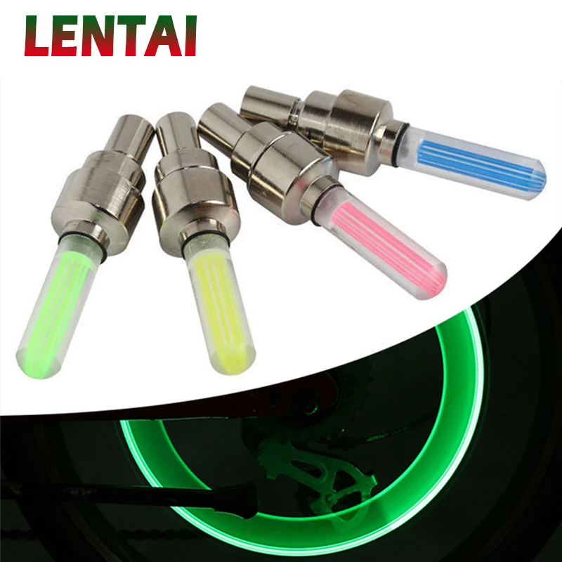 LENTAI светодиодный клапан для автомобильных колес покрышки для Toyota C-Hr Corolla Seat Leon Ford Focus 2 Fiesta Ranger Mazda CX-5 аксессуары