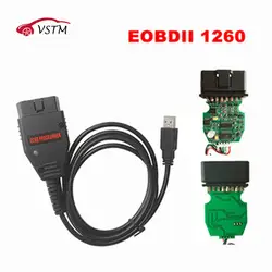 EOBD2 программист Galletto 1260 БД/OBDII устройство для перепрограммирования ЭБУ OBDII совместимый для зеленой печатной платы FTDI FT232RL считывания и