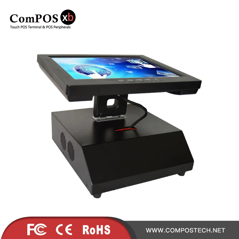 

Quick touch and quick response 12" touch screen POS machine with WIFI terminal has a wide range of applications POS8812A