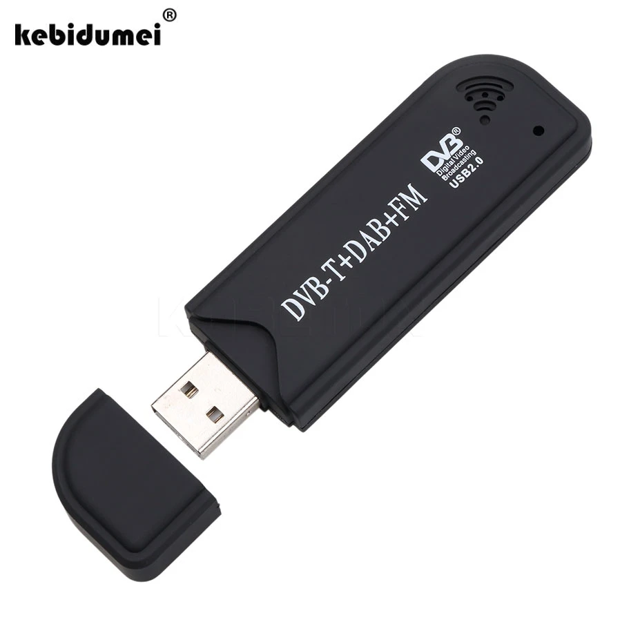ТВ-приставка kebidumei RTL SDR USB 2 0 FM-радио DVB-T RTL2832U + FC0012 цифровой ТВ-ресивер | Электроника