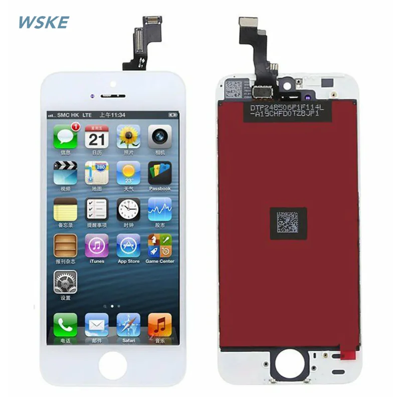 AAA + качество для iPhone 4 4S ЖК дисплей сенсорный экран 5 5S 5c сборка 100% абсолютно новое