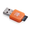 Lector de tarjetas SR USB, minilector de tarjetas Micro SD de memoria TF de hasta 64GB con 5 colores ► Foto 3/6