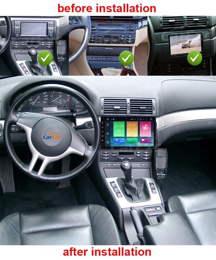 Excellent 9 Inch Android 9.0 Octa Cores Car Radio Stereo System For BMW E46 M3 WIFI Radio GPS Bluetooth USB SD Multimedia Built in Carplay 0 Excellent 9 Inch Android 9.0 Octa Cores Car Radio Stereo System For BMW E46 M3 WIFI Radio GPS Bluetooth USB SD Multimedia Built in Carplay 0