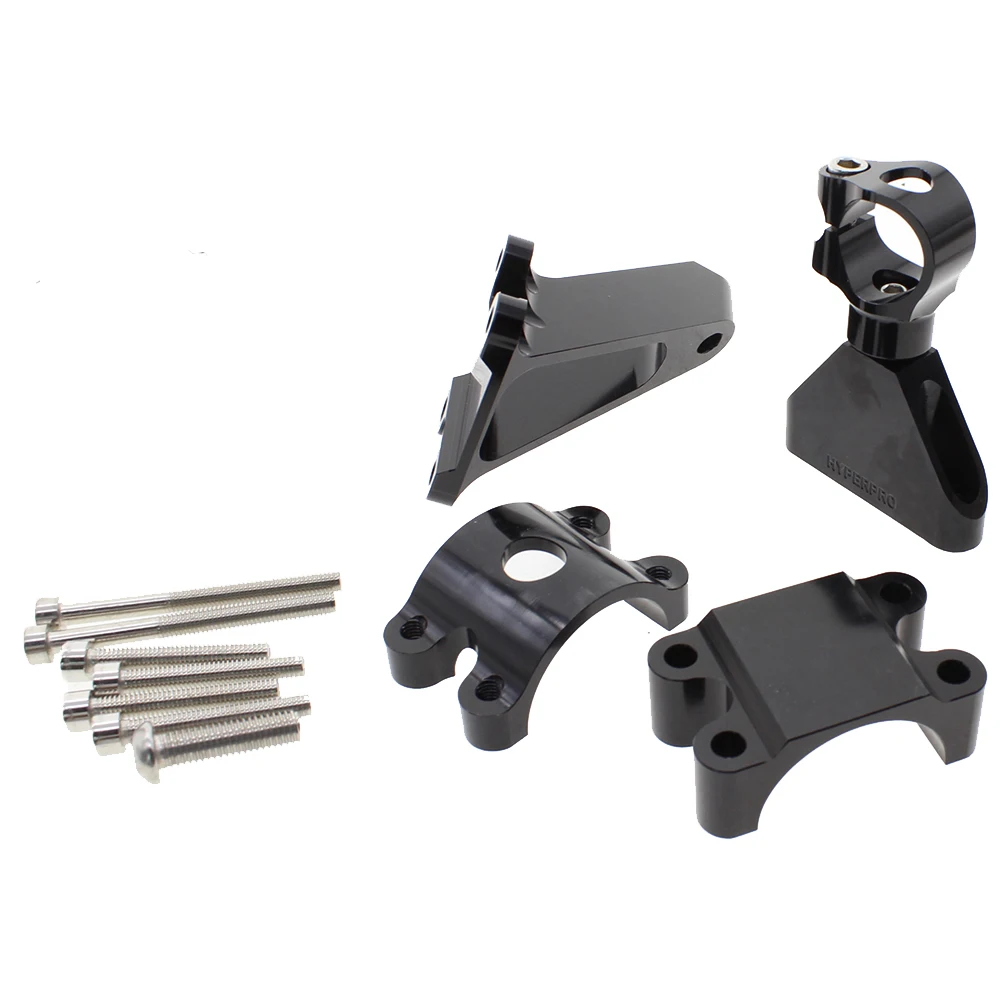 Для HONDA CBR600F F4 F4i 1999 2004 2000 CNC алюминиевый стабилизатор рулевого демпфера Кронштейн