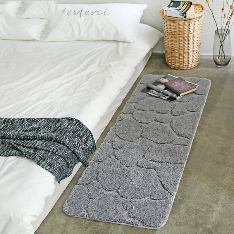 Modern Style Floor Mats Thicken Entrance Doormats Microfiber