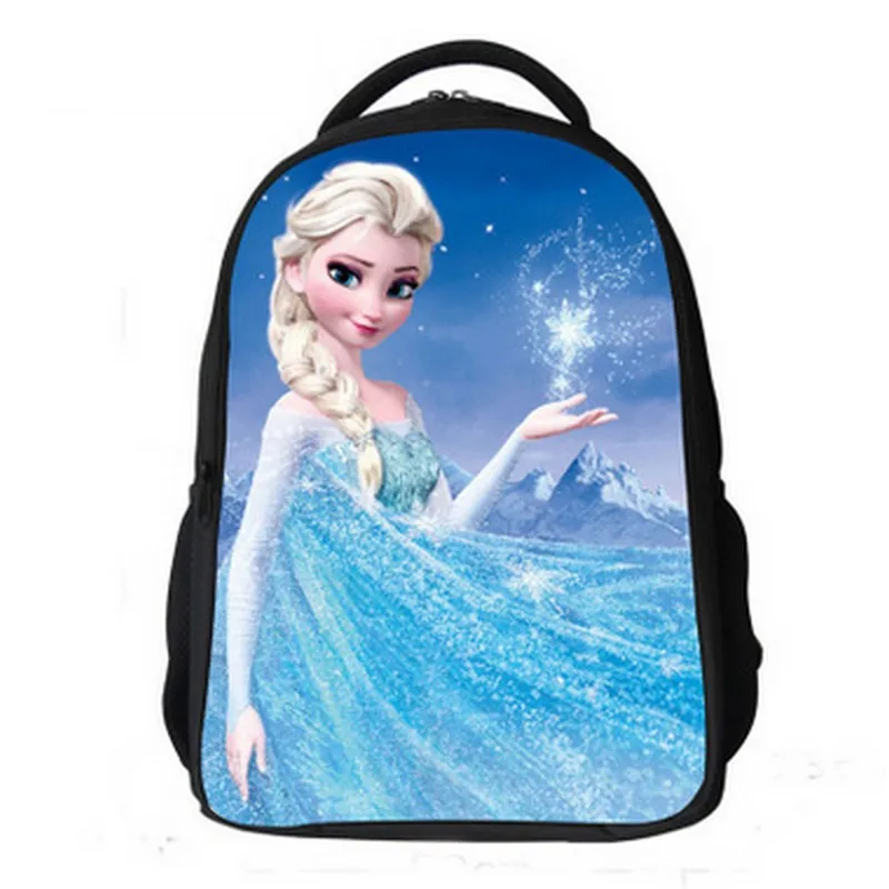 Snow Queen Children School Bags Printing Cartoon Schoolbag Baby Kids Backpack For Girls bookbag baby-bags-for-girl : image Snow Queen Children School Bags Printing Cartoon Schoolbag Baby Kids Backpack For Girls bookbag baby-bags-for-girl