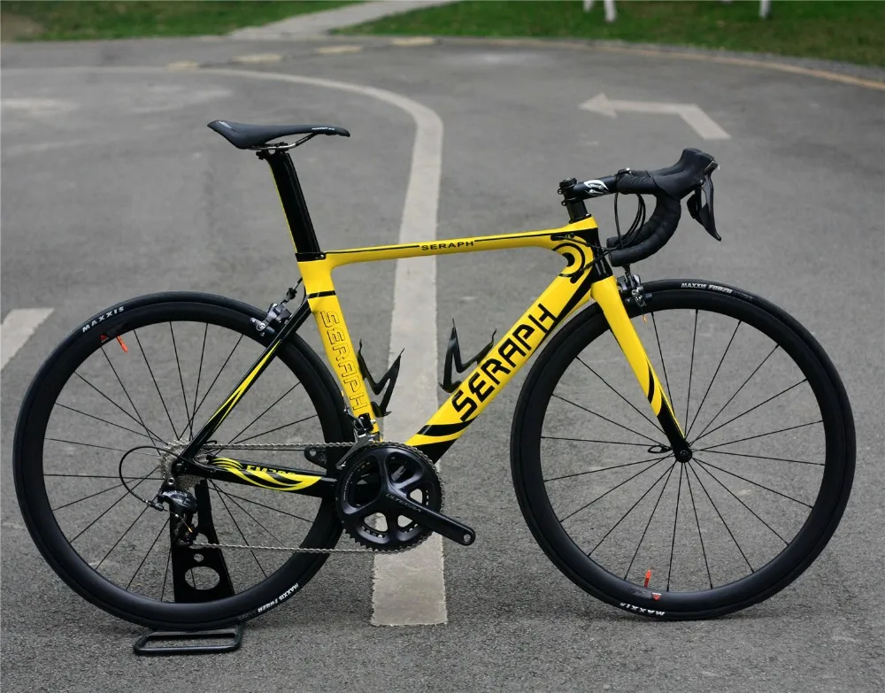 Perfect 2020 New carbon road bike frame  road cycling bicycle frameset  oem brand frame clearance frame fork seatpost carbon frame 28