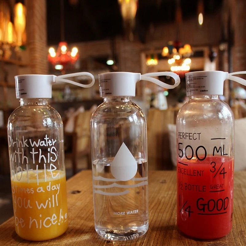 

600ml Water Bottle Leakproof Tritan Material Sports Drink Top Quality Tour Hiking Portable Climbing Camp Bottles Garrafa