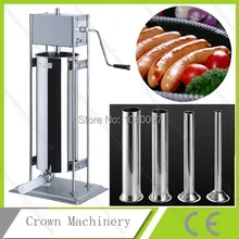 15л быстрая нержавеющая сталь коммерческий шприц для сосисок шприц