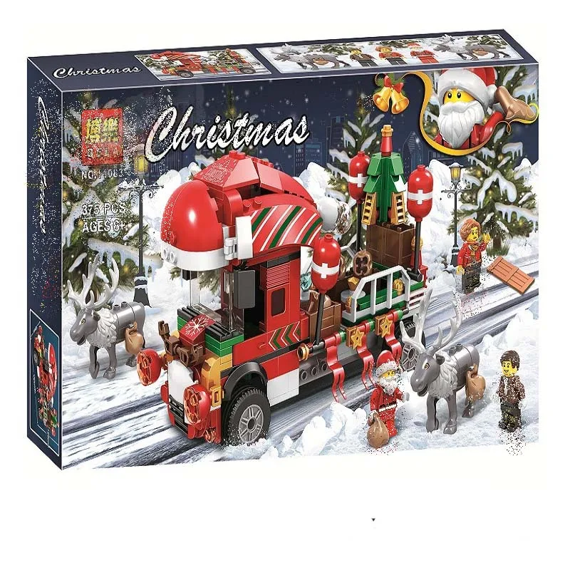 Girl Series Creator Holiday Creator Winter Village Christmas Hut Blocks Educational Brick Toy Figures Compatible With Legoingly