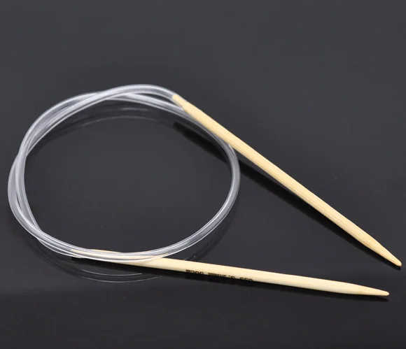 

1 Pair Bamboo 50cm Circular Knitting Needle( US Size 3/3.25mm) new