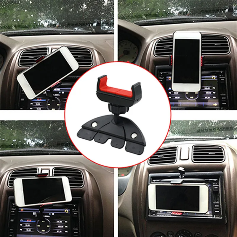 Универсальный автомобильный держатель подставка с CD слотом для смартфонов iPhone
