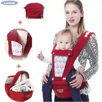2019 Ergonomic Baby Carrier 0 to 48 Month Storage HipSeat Baby BackPack Sling WindProof Infant Baby Kangaroo NewBorn Suspender