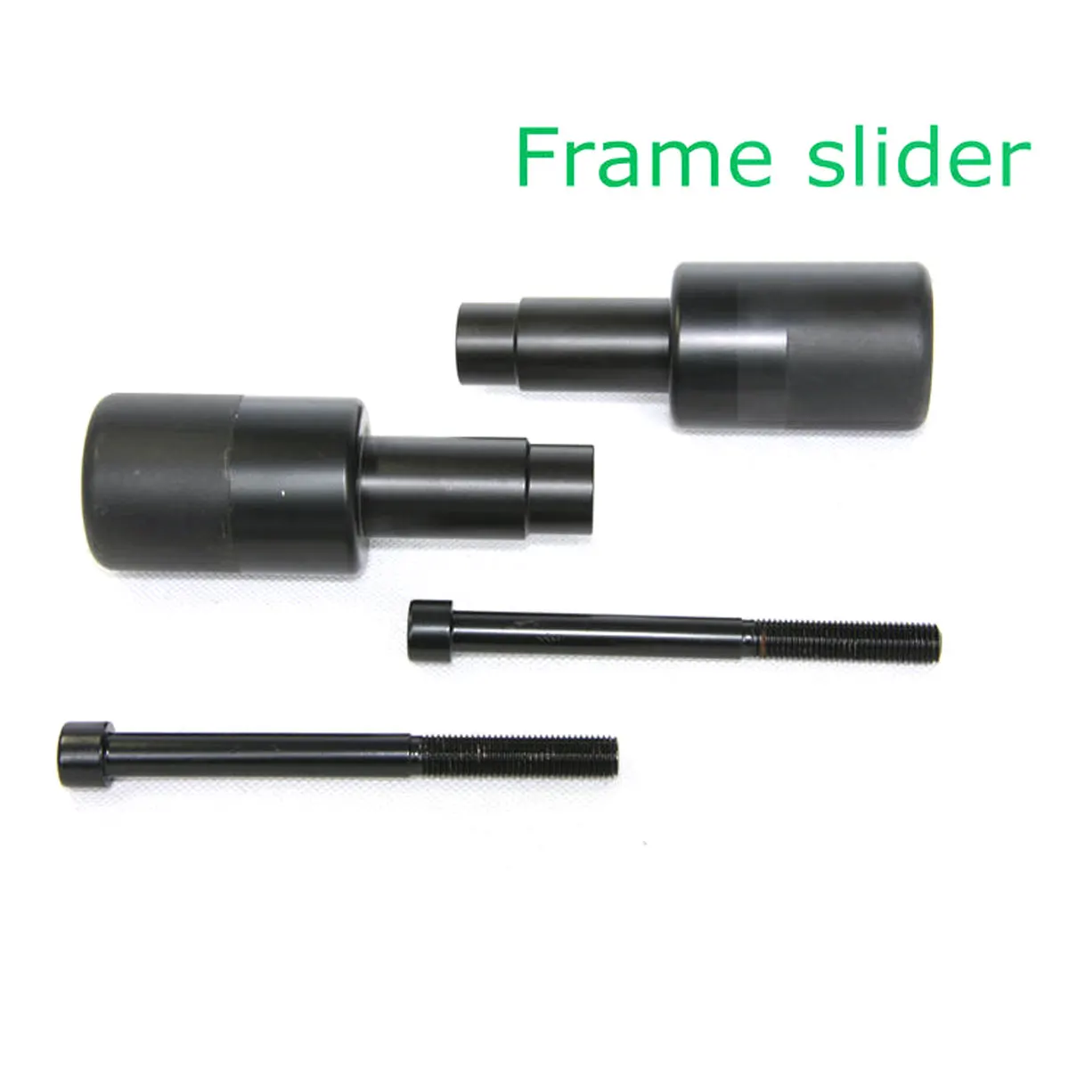 

For 2008-2012 09 10 11 Suzuki GSX 1300R Hayabusa GSXR1300 Motorcycle bike No Cut Frame Slider Crash Protector Black / Carbon