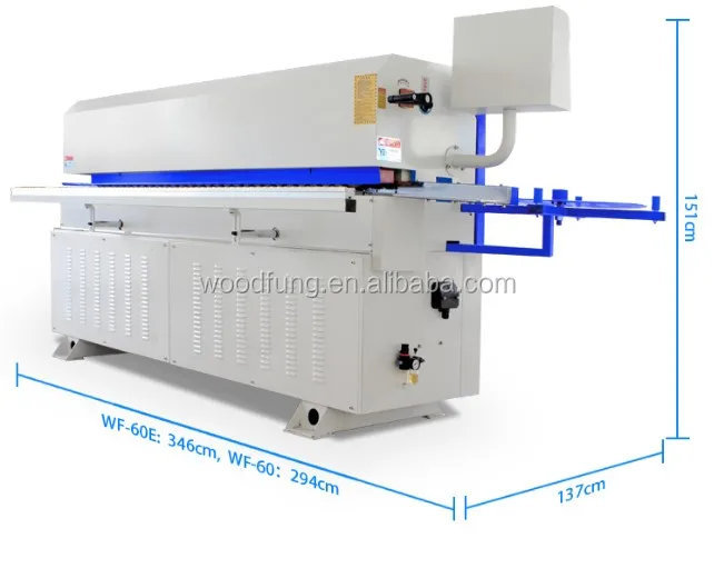 WF60E полуавтоматический станок для облицовывания кромок