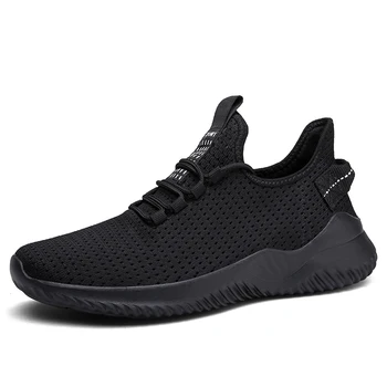 

Unisex 2019 New High Quality Fly Knit Tennis Shoes Couple Soft Comfortable Sport Shoes Male Female Stable Non-slip Fitness Shoes