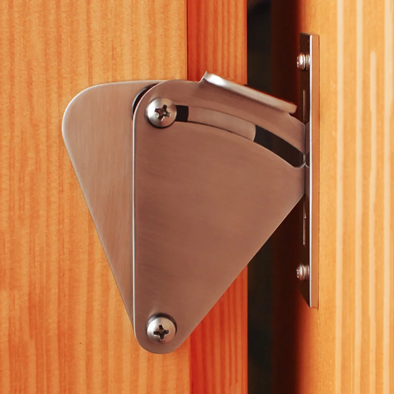 

Sliding Barn Door Lock Carbon Steel Pull Door Latch Hardware Suitable for doors of all sizes JA55