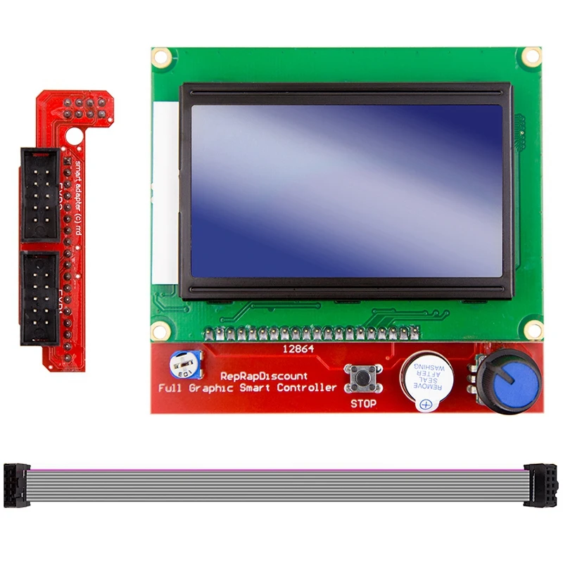 Mega 2560 R3 Mega2560 Rev3+ Ramps 1,4 контроллер+ Ramps1.4 Lcd 12864 Lcd для 3d принтера комплект
