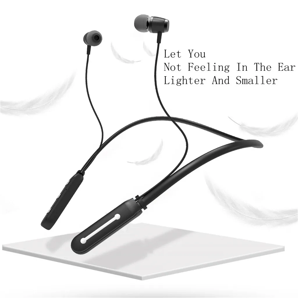 Новинка IPX5 спортивные водонепроницаемые спортивные наушники Bluetooth 5,0 наушники-вкладыши для шеи MP3 стерео гарнитура IPX5