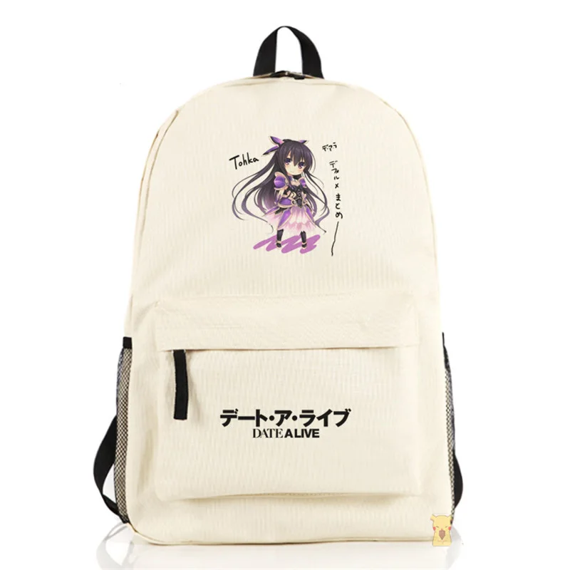 Модный рюкзак Date A Live аниме токисаки Куруми рюкзак для ноутбука унисекс дорожные рюкзаки
