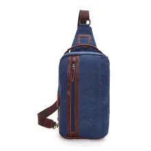 032318 новая популярная мужская нагрудная сумка из текстиля мужская повседневная сумка-мессенджер