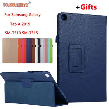 

Thir-Folding Flip Cover Stand PU Leather Case for Samsung galaxy tab a 2019 10.1 T510 T515 Funda SM-T510 SM-T515 Cover Cases