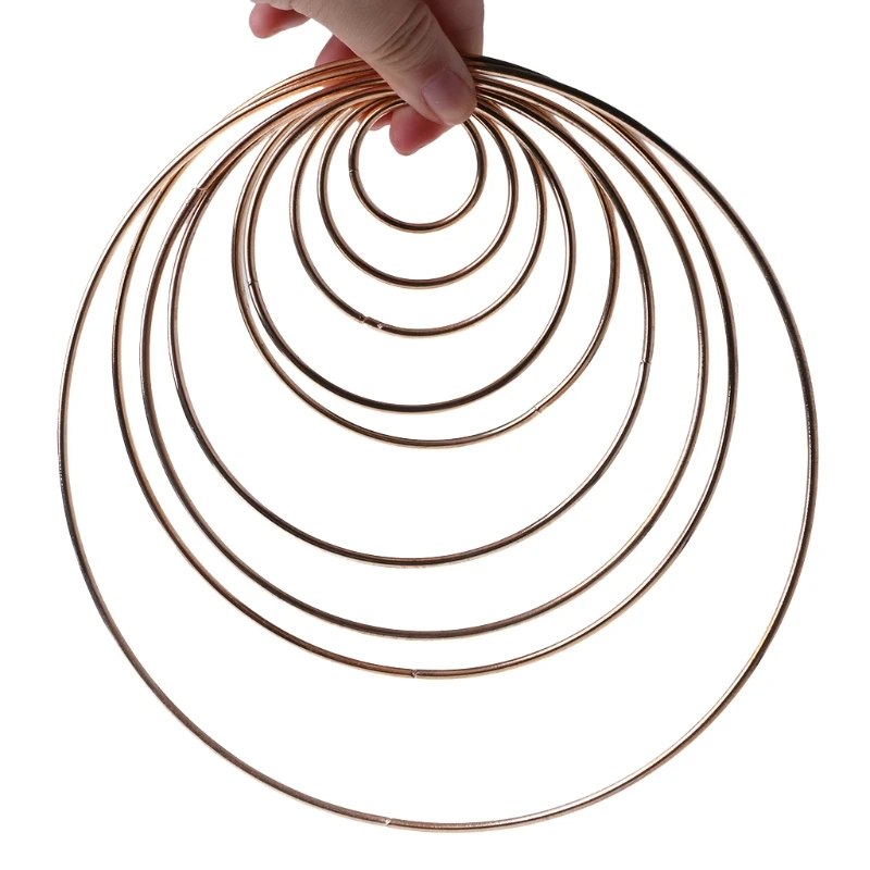 

Metal Dream Catcher Dreamcatcher Ring Macrame Craft Hoop DIY Accessory 35-190mm O11 Dropship