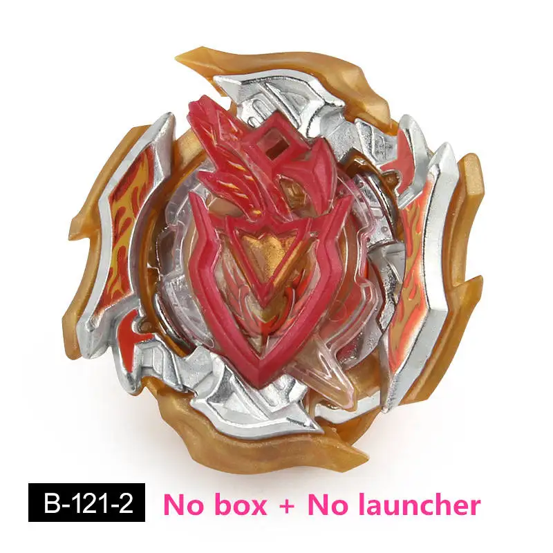 Топ пусковые установки Beyblade Burst Toys B-122 B-73 B-100 bables бейблэйд burst Metal пусковой установкой, Божественный волчок Топы игрушка бейблэйд - Цвет: B121-2