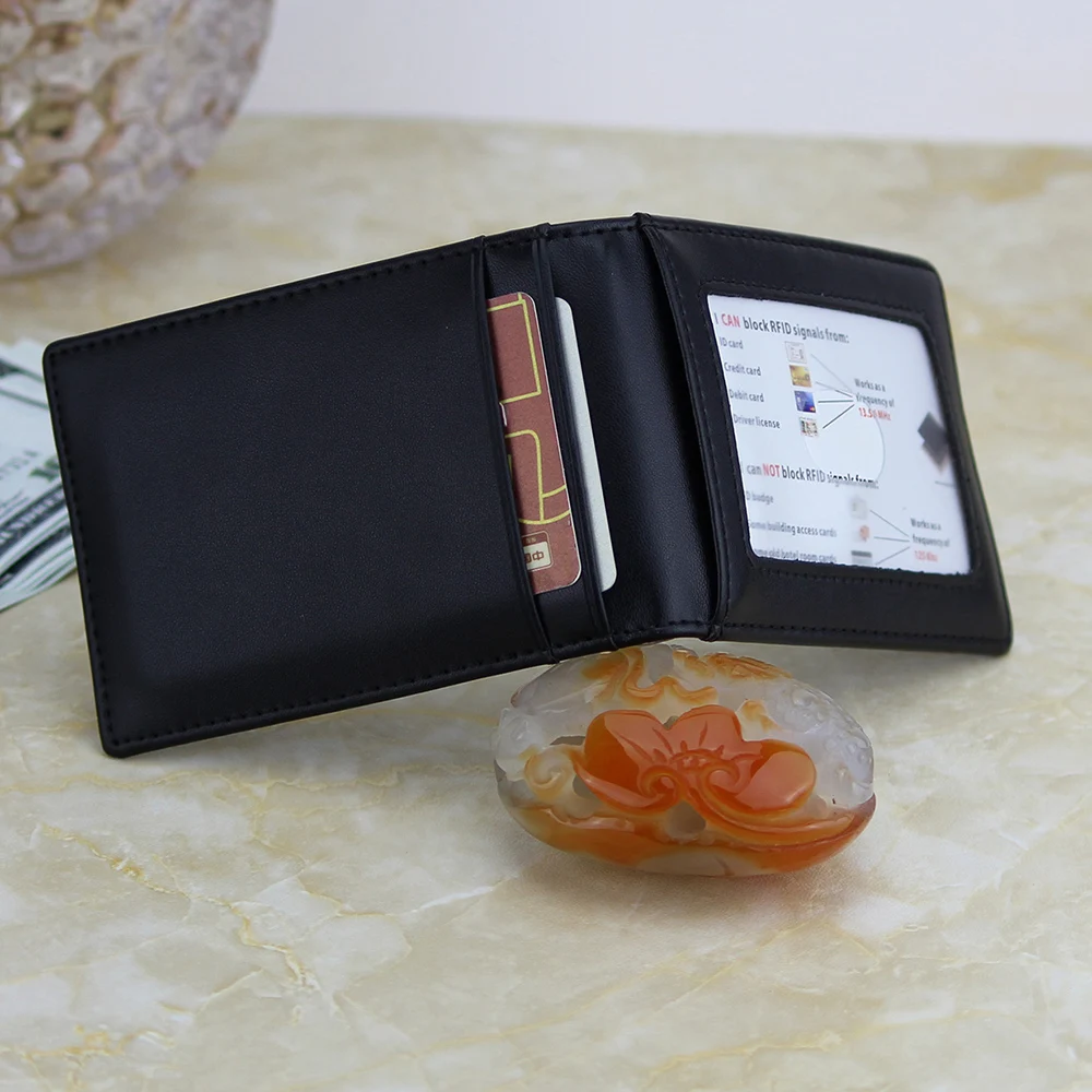 DANJUE, мужские зажимы для денег, натуральная кожа, тонкий кошелек с ...