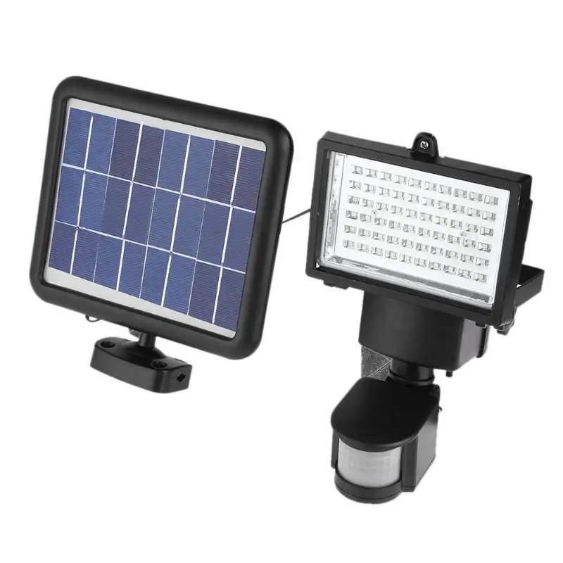 

60 LED Solar Light Outdoor Sensor Security Garden Light PIR Motion Sensor Emergency Lamp Path Wall Solar Lamps